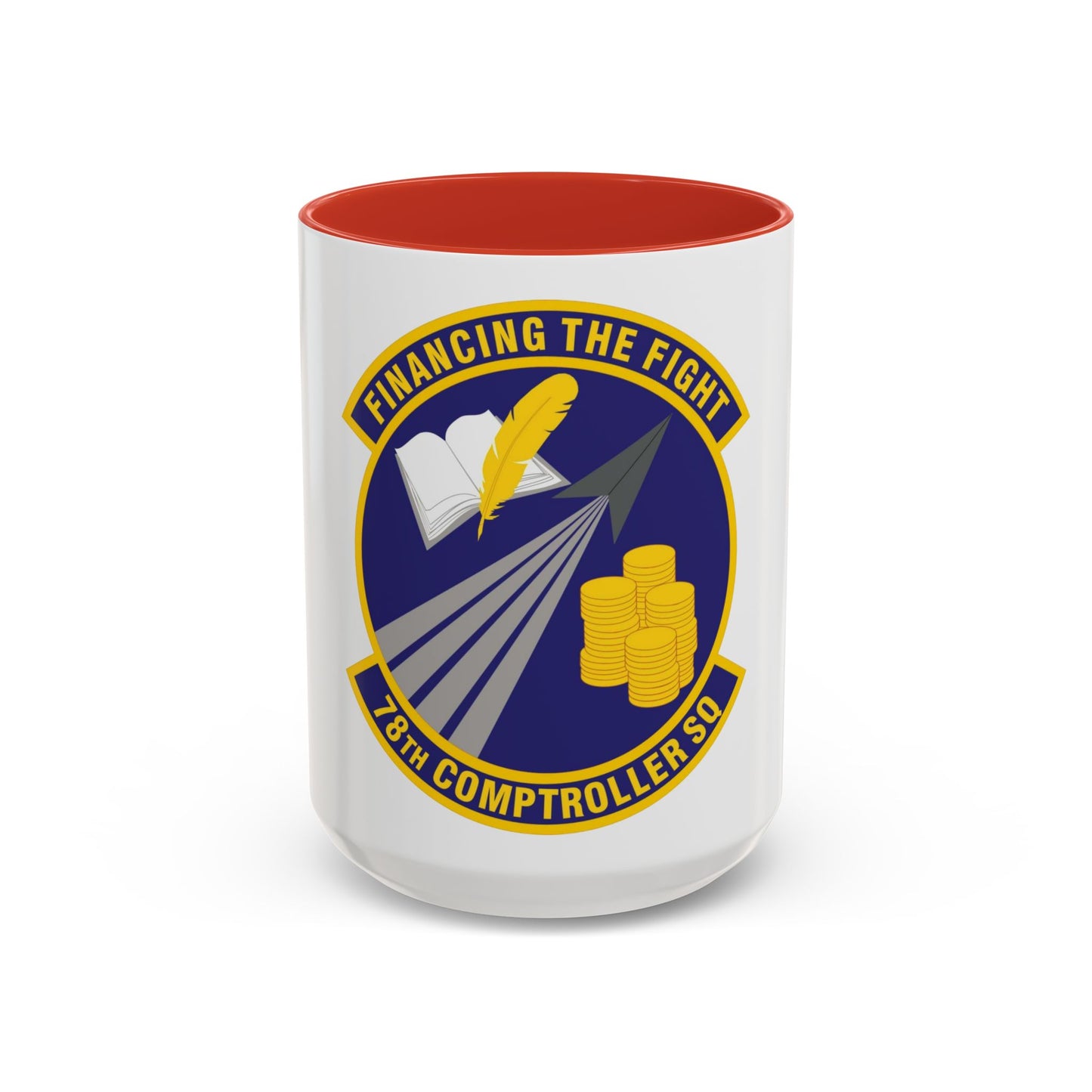 78 Comptroller Squadron AFMC (U.S. Air Force) Accent Coffee Mug
