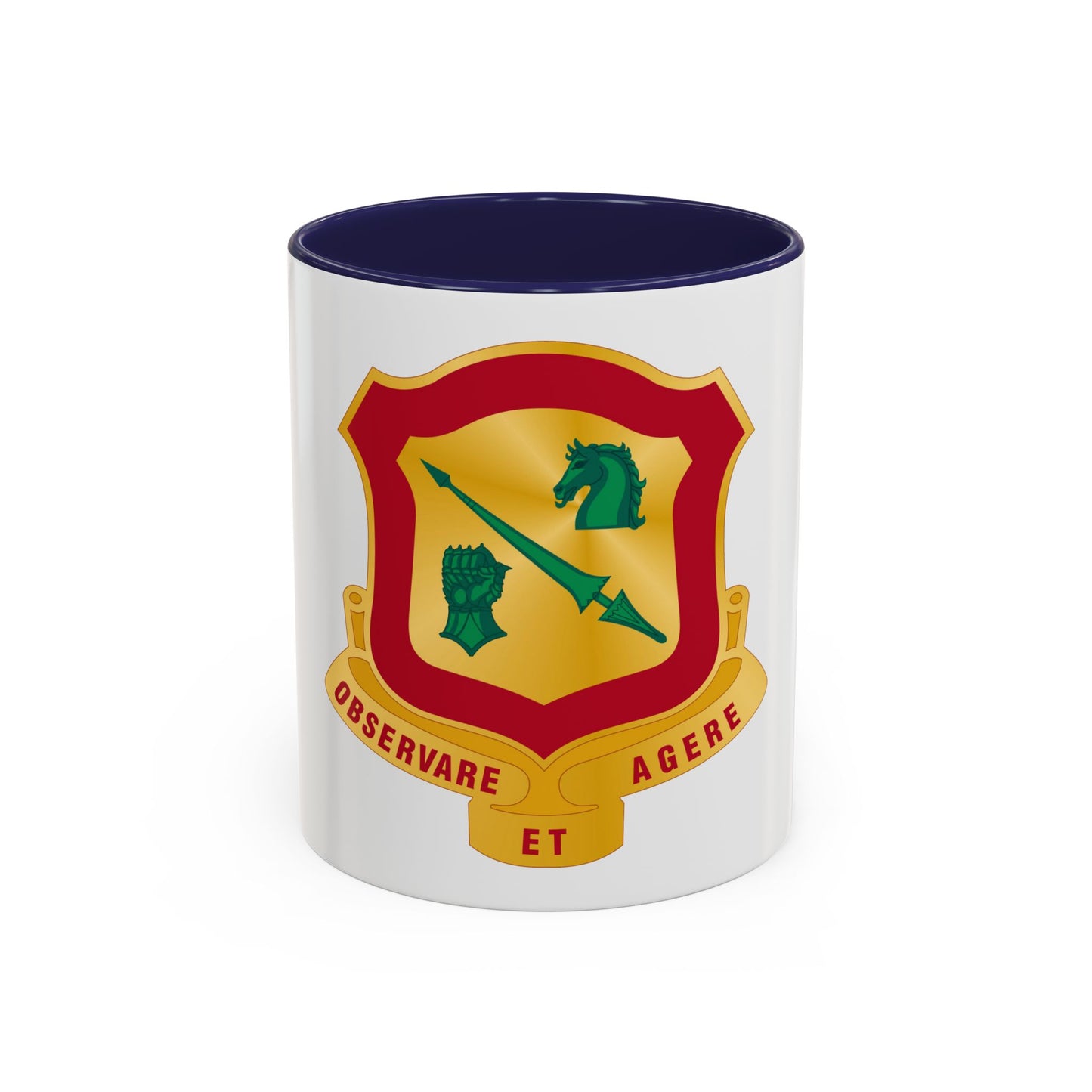 170th Antiaircraft Artillery Battalion (U.S. Army) Accent Coffee Mug