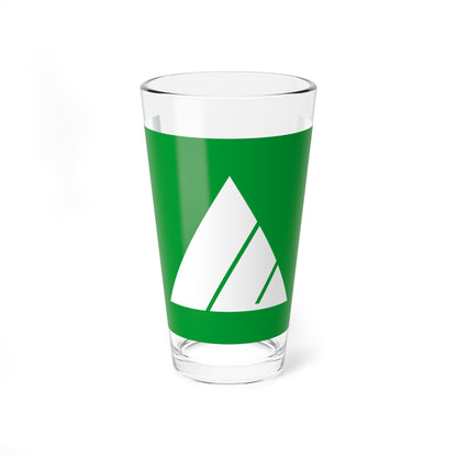 Flag of Rubeshibe Hokkaido 1964-2006 (Japan) Pint Glass 16oz