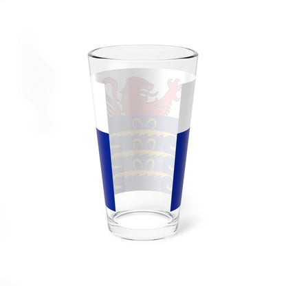 Flag of Pays de Gex (France) Pint Glass 16oz