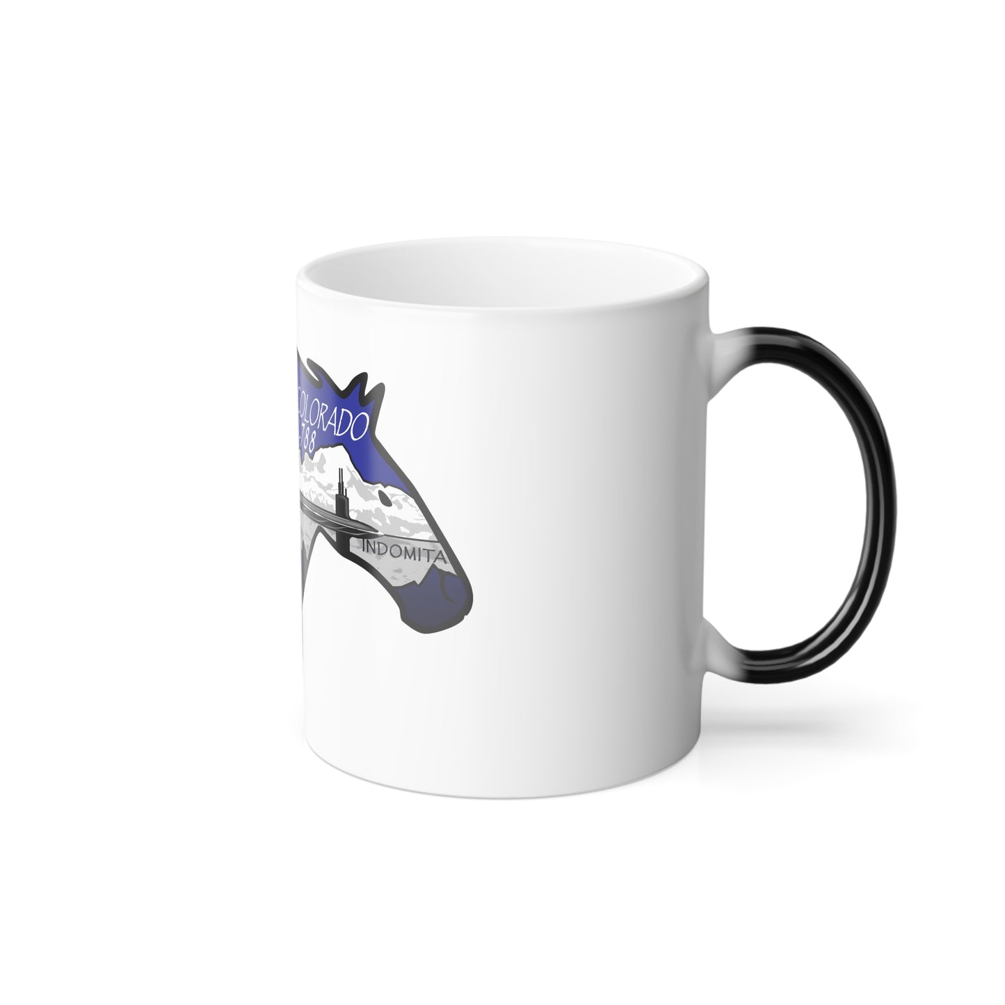 USS Colorado v2 (U.S. Navy) Color Changing Mug 11oz