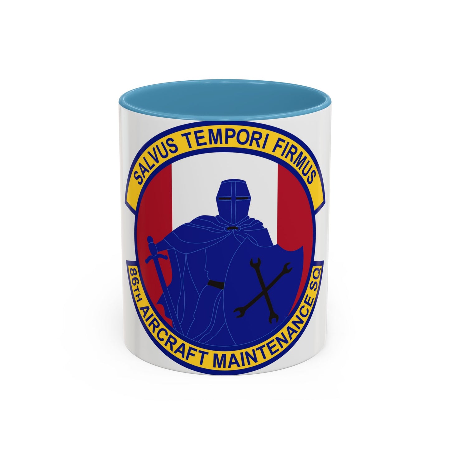 86th Aircraft Maintenance Squadron (U.S. Air Force) Accent Coffee Mug