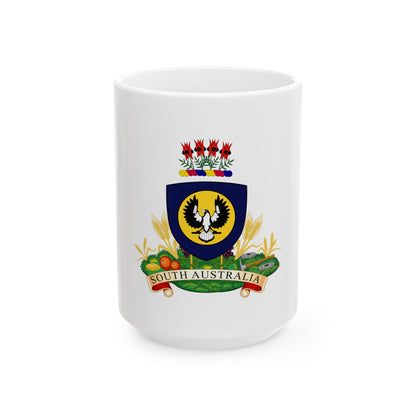 Coat of arms of South Australia - White Coffee Mug
