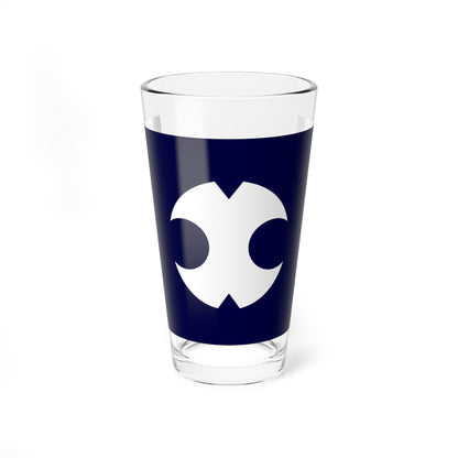 Flag of Hokubu Kumamoto 1968-1991 (Japan) Pint Glass 16oz