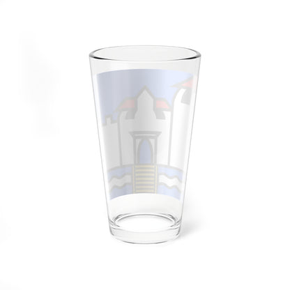 CHE Rennweg ZH Flag (Switzerland) Pint Glass 16oz