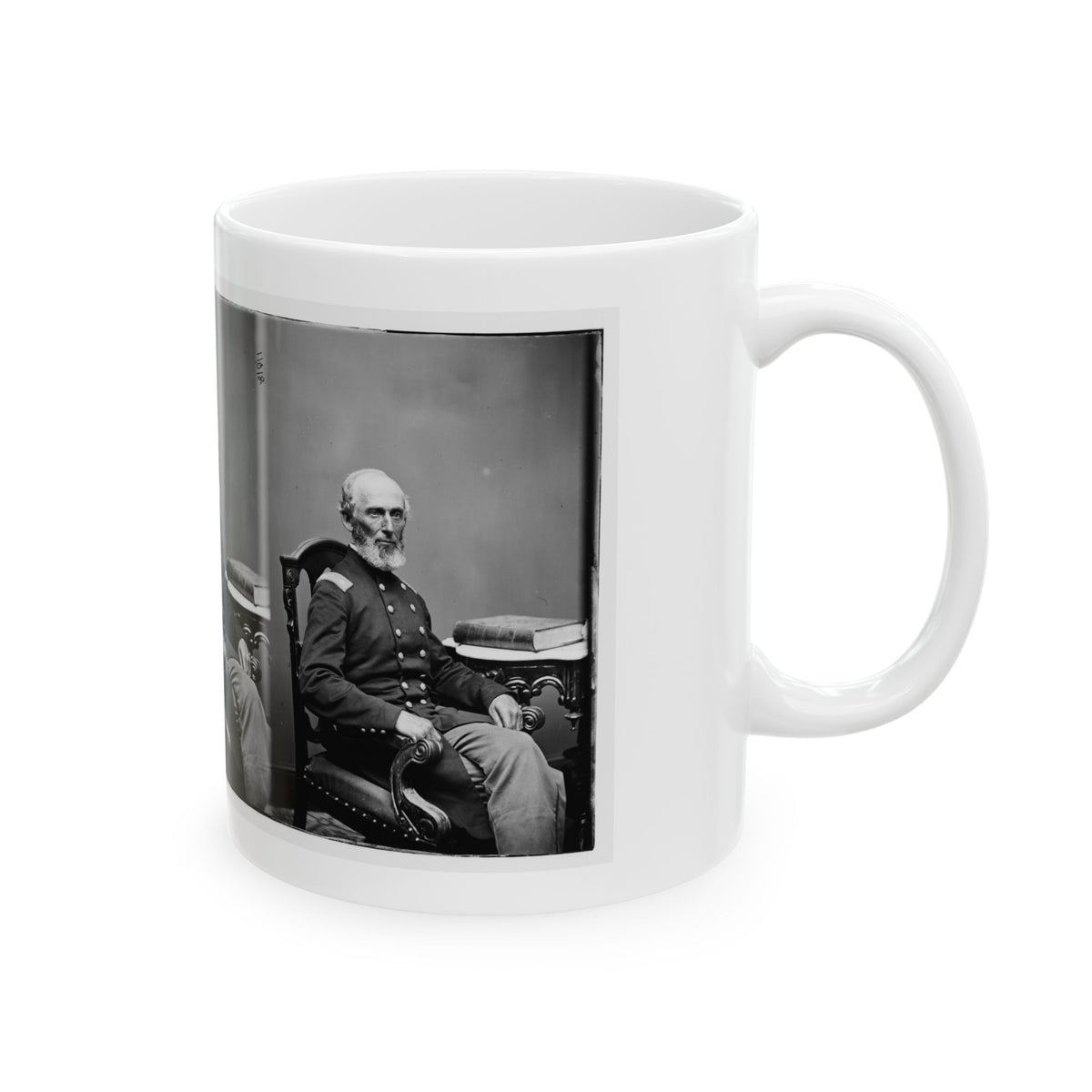 A.H. White (U.S. Civil War) White Coffee Mug