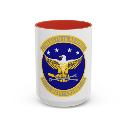 512th Maintenance Squadron (U.S. Air Force) Accent Coffee Mug