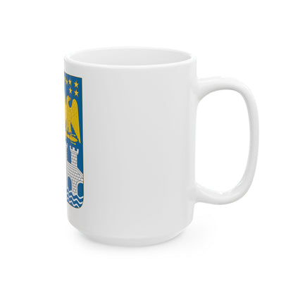 Arms of Bernadotte - White Coffee Mug