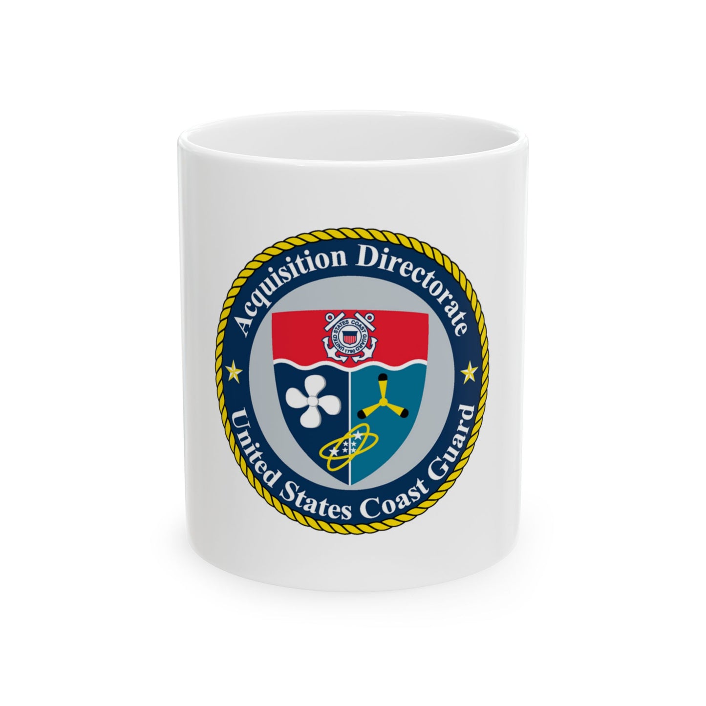 USCG Acquisition Directorate (U.S. Coast Guard) White Coffee Mug