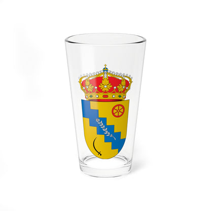 Escudo de Lagata (Spain) (Coat of Arms) Pint Glass 16oz