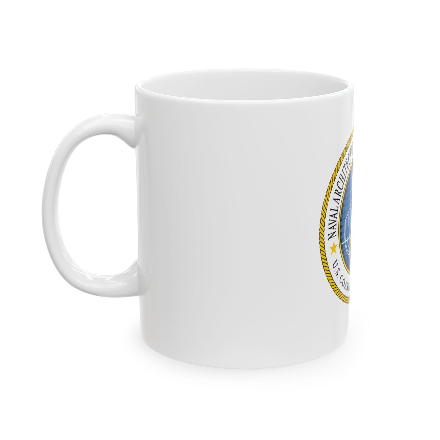 USCG Academy NA&ME (U.S. Coast Guard) White Coffee Mug