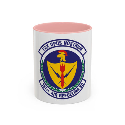 351st Air Refueling Squadron (U.S. Air Force) Accent Coffee Mug