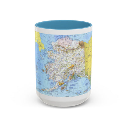 USA - Alaska (1975) (Map) Accent Coffee Mug