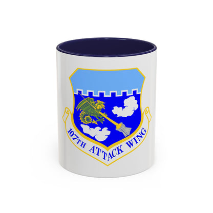 107th Attack Wing (U.S. Air Force) Accent Coffee Mug