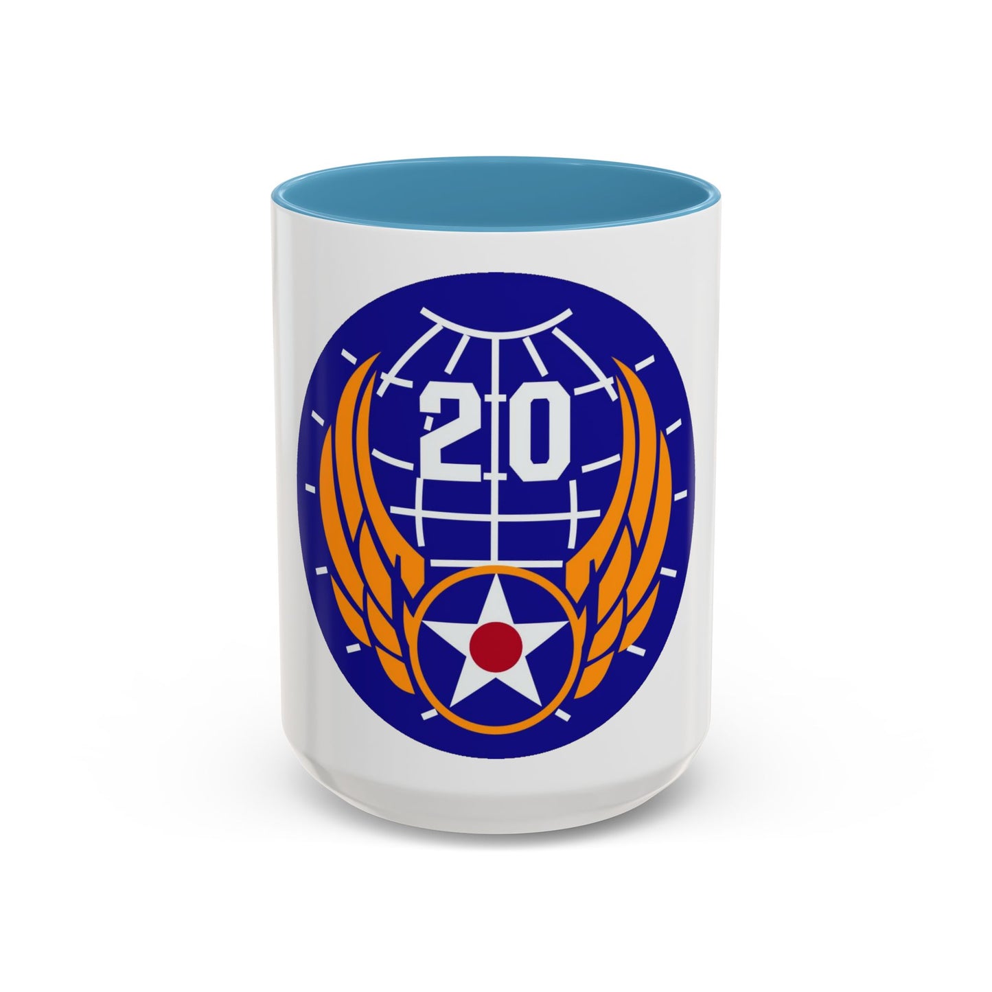 20 Air Force (U.S. Army) Accent Coffee Mug