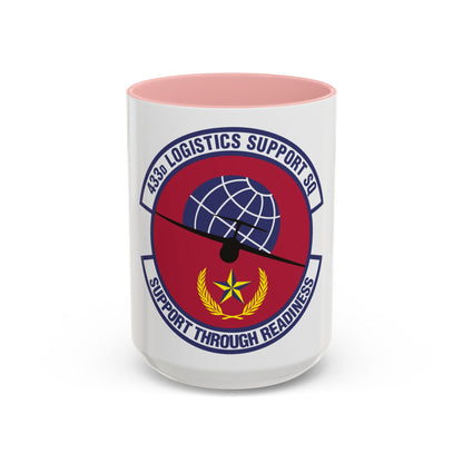 433d Logistics Support Squadron (U.S. Air Force) Accent Coffee Mug