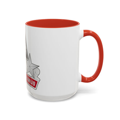 31st Engineer Battalion 2 (U.S. Army) Accent Coffee Mug