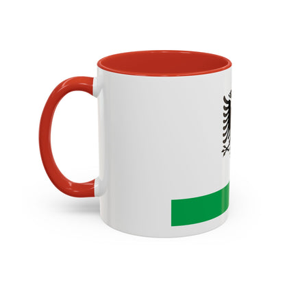 Albanian Coast Guard Ensign - Accent Coffee Mug