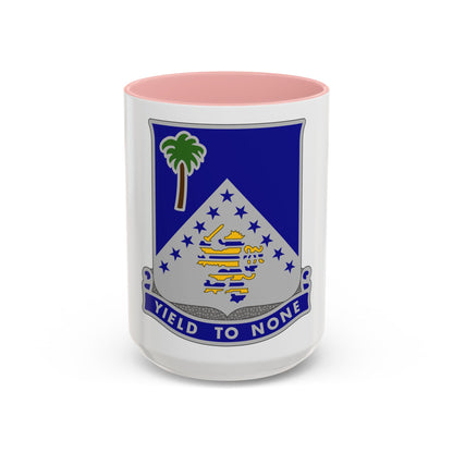 125th Infantry Regiment (U.S. Army) Accent Coffee Mug