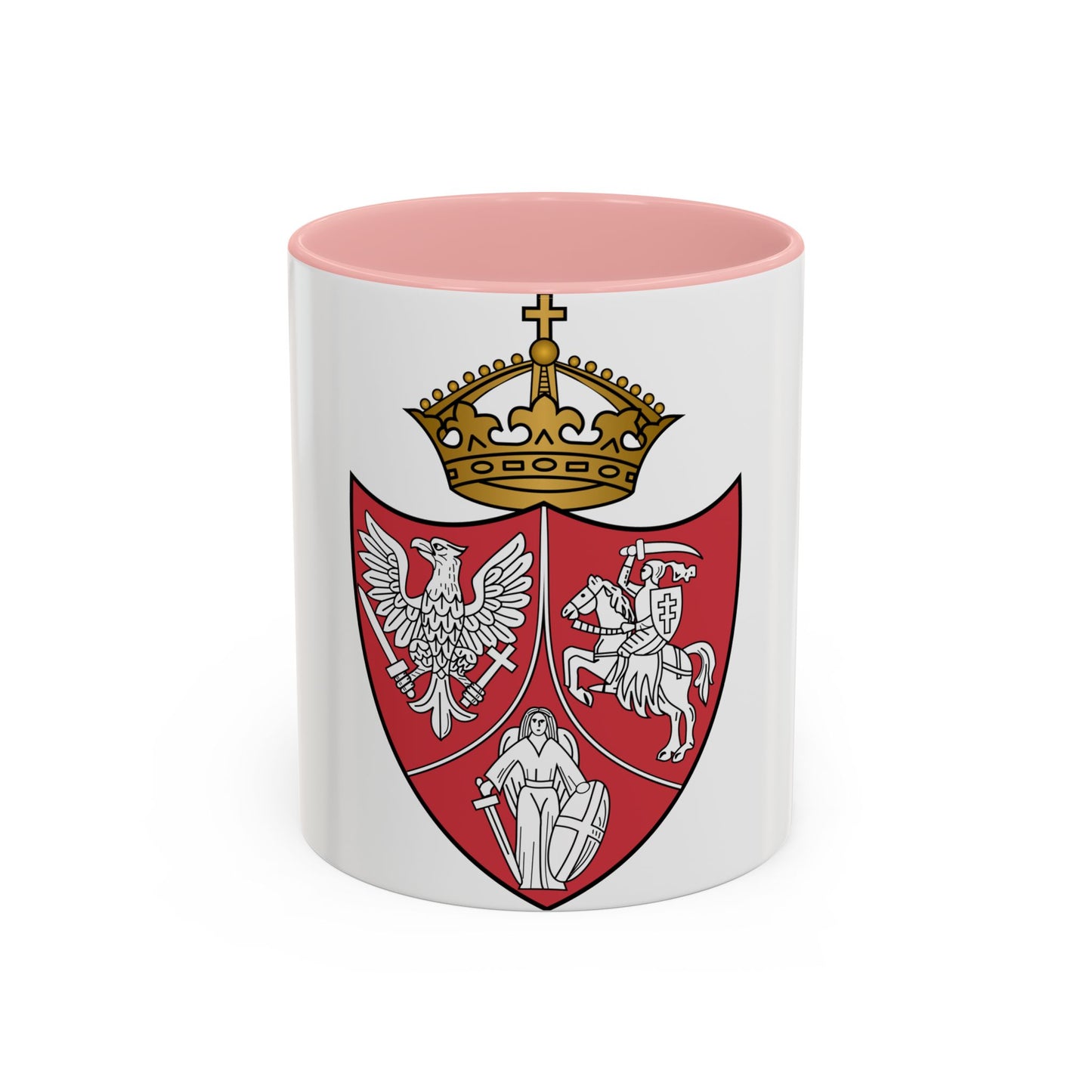 Coat of arms of the January Uprising - Accent Coffee Mug