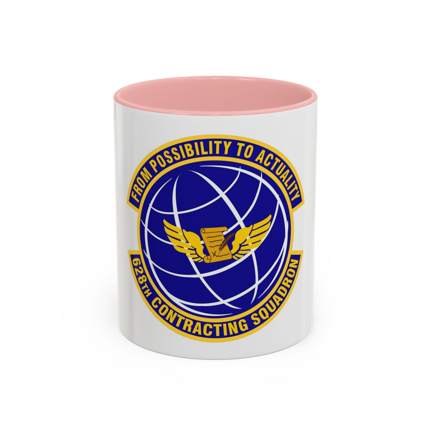 628th Contracting Squadron (U.S. Air Force) Accent Coffee Mug
