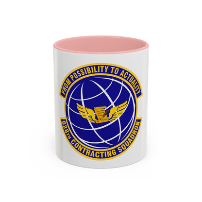 628th Contracting Squadron (U.S. Air Force) Accent Coffee Mug