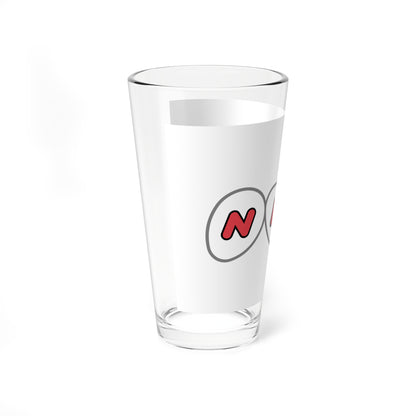 Flag of NHK 1995-2020 (Japan) Pint Glass 16oz