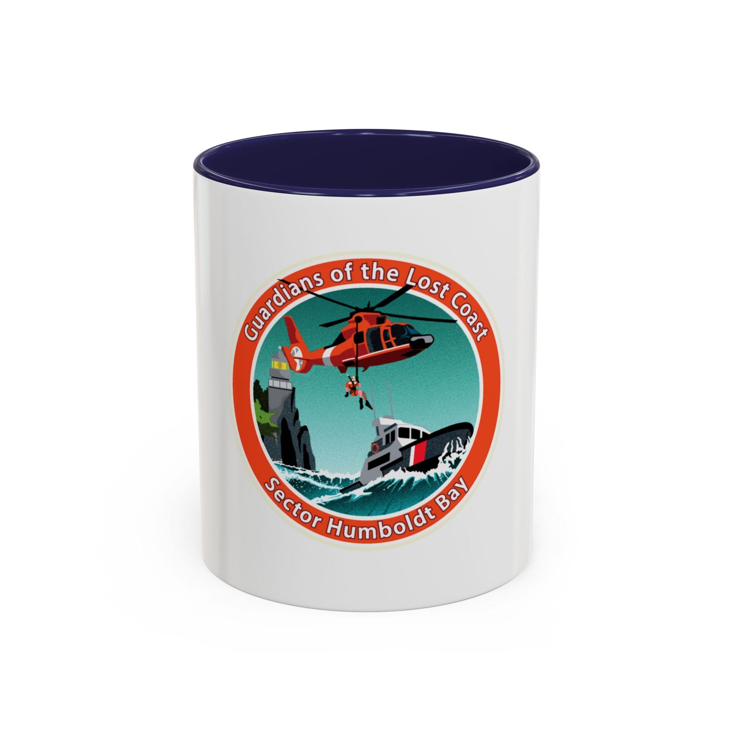 USCG Sector Humboldt Bay (U.S. Coast Guard) Accent Coffee Mug