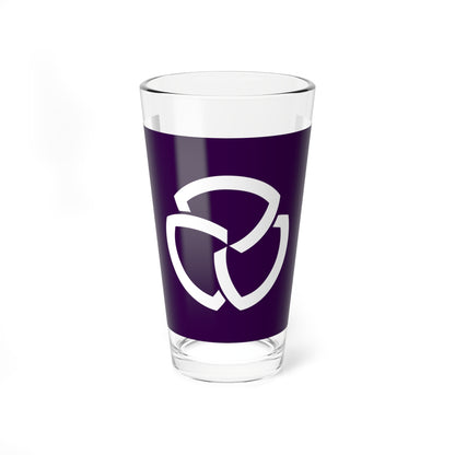Flag of Sanwa Niigata 1965-2005 (Japan) Pint Glass 16oz