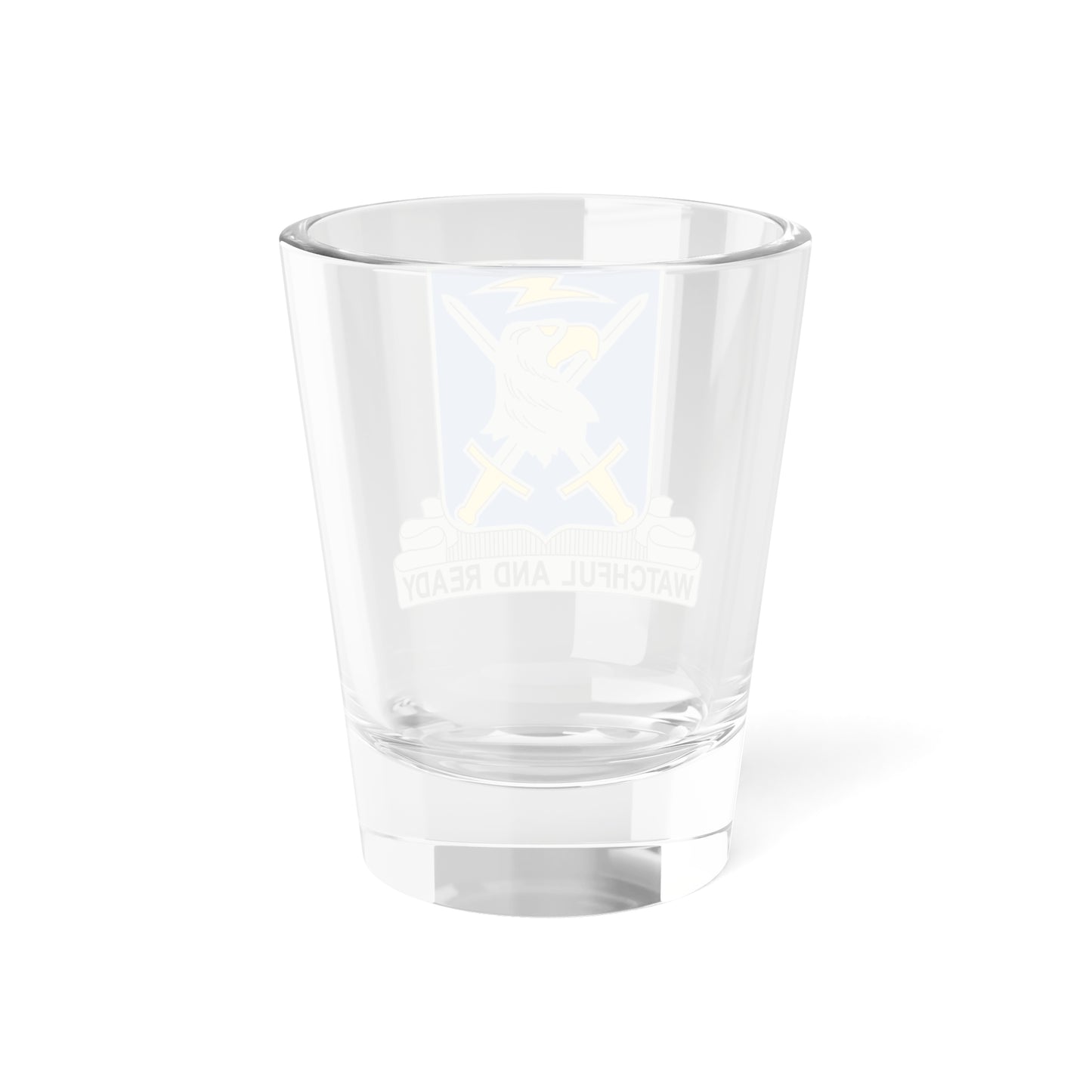 Verre à liqueur du 104e bataillon du renseignement militaire (armée américaine) 1,5 oz