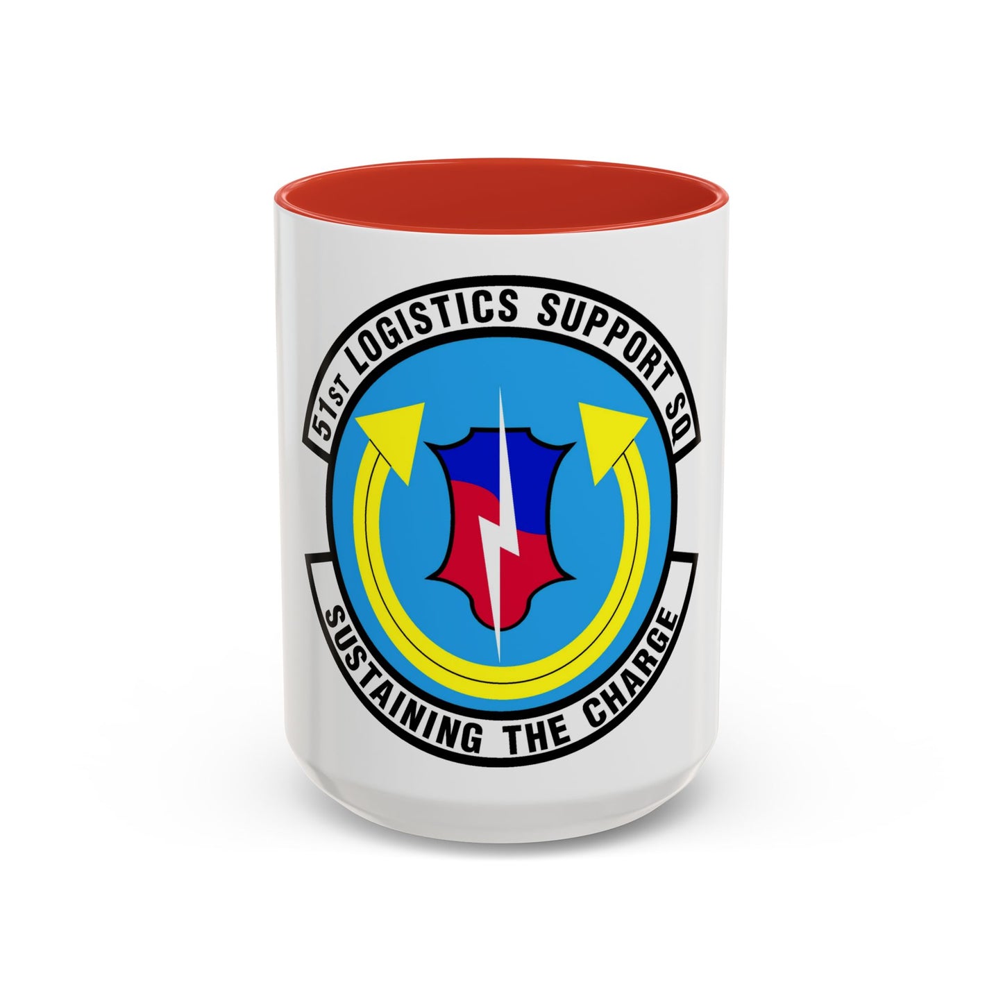 51st Logistics Support Squadron (U.S. Air Force) Accent Coffee Mug