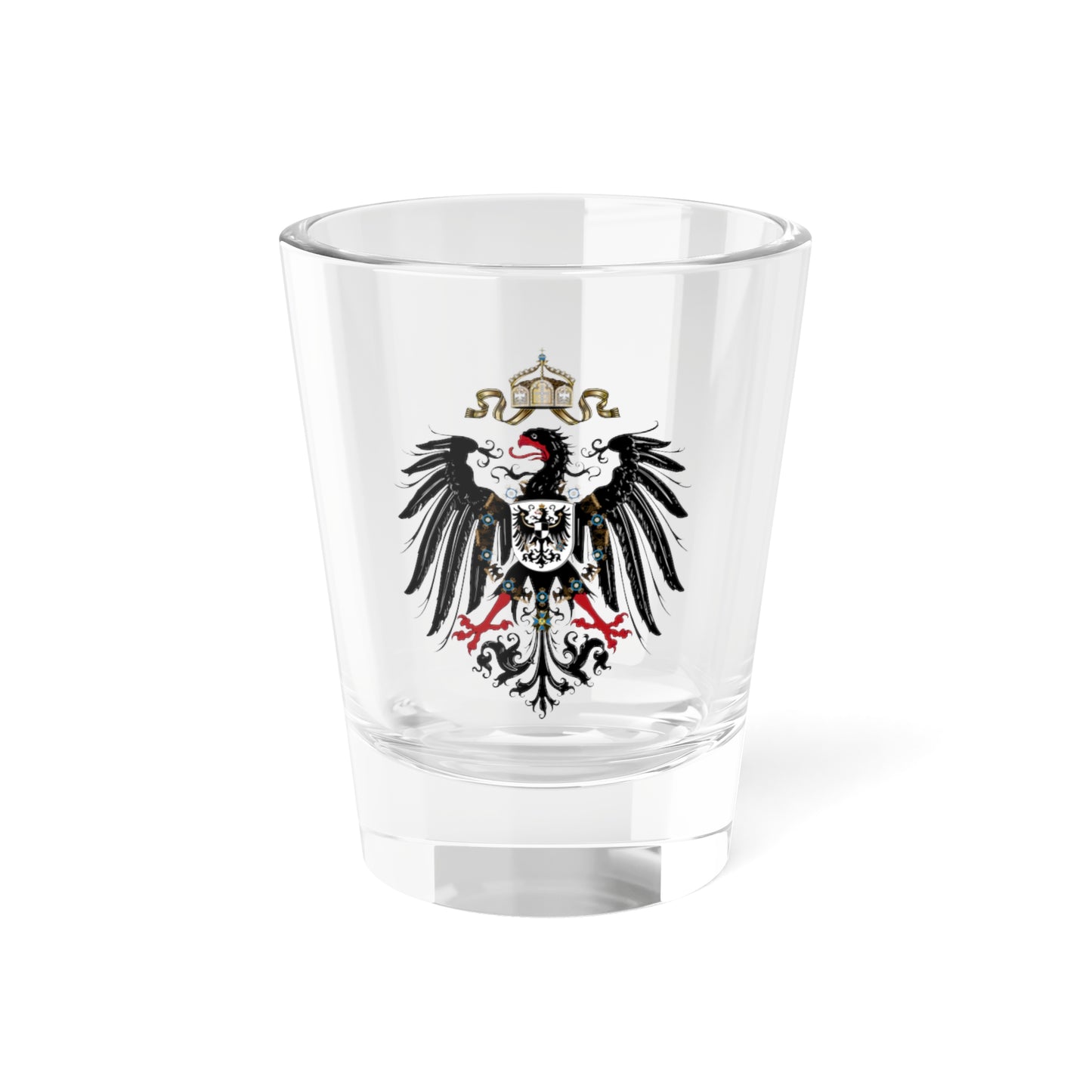 Imperial Coat of arms of Germany 1889-1918 (Germany) (Coat of Arms) Shot Glass 1.5oz