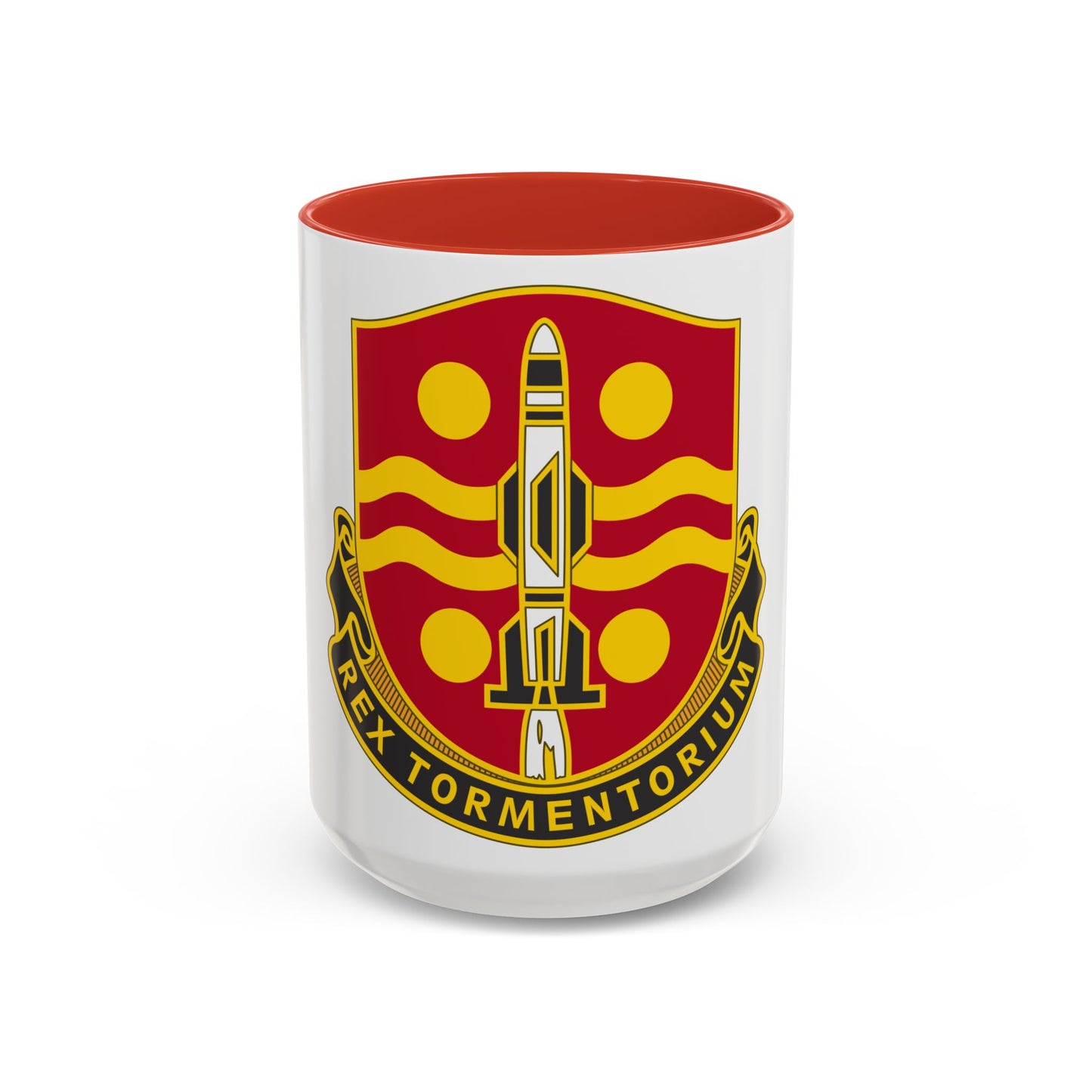 246 Field Artillery Battalion (U.S. Army) Accent Coffee Mug