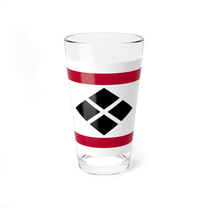 Flag of the Nanbu Lords of Morioka in Mutsu Province C (Japan) Pint Glass 16oz