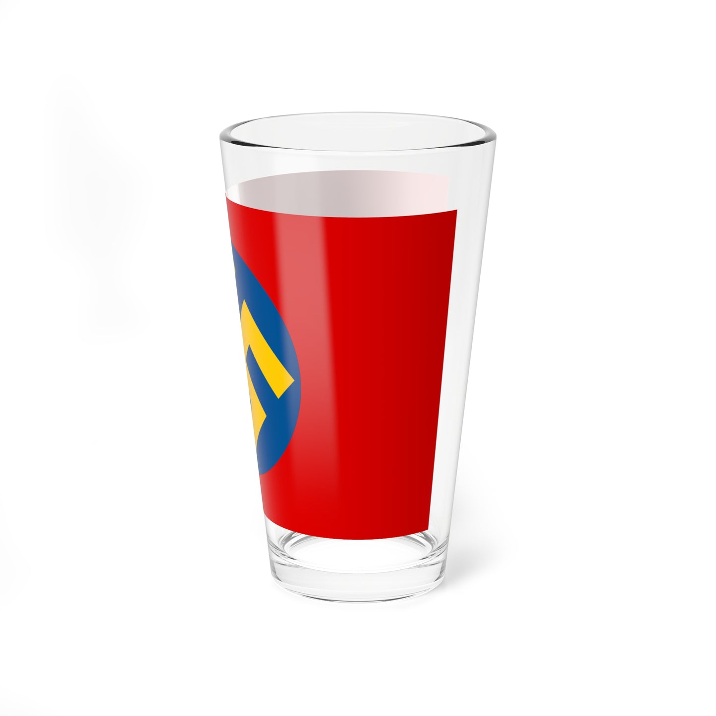 Flag of Svenska Nationalsocialistiska Partiet (Sweden) Pint Glass 16oz
