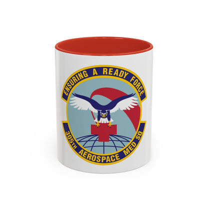 305th Aerospace Medicine Squadron (U.S. Air Force) Accent Coffee Mug
