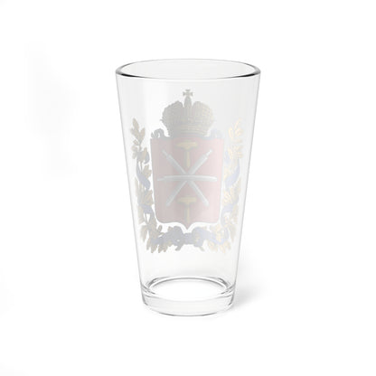Coat of arms of Tula Governorate 1878 (Russia) (Coat of Arms) Pint Glass 16oz