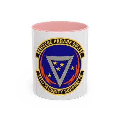 341st Security Support Squadron (U.S. Air Force) Accent Coffee Mug