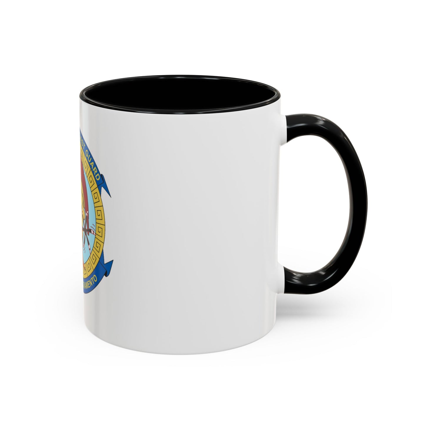 USCG AS Sacramento CA (U.S. Coast Guard) Accent Coffee Mug