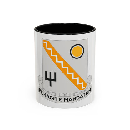 118 Signal Battalion (U.S. Army) Accent Coffee Mug