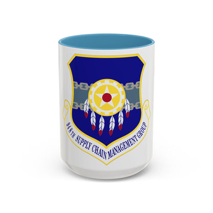 948 Supply Chain Management Group AFMC (U.S. Air Force) Accent Coffee Mug