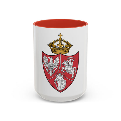 Coat of arms of the January Uprising - Accent Coffee Mug