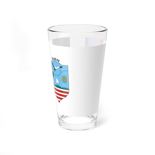 Flag of Ocseny (Hungary) Pint Glass 16oz