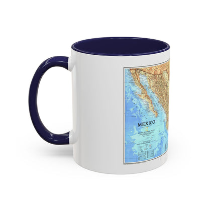 North America - Mexico (1994) (Map) Accent Coffee Mug