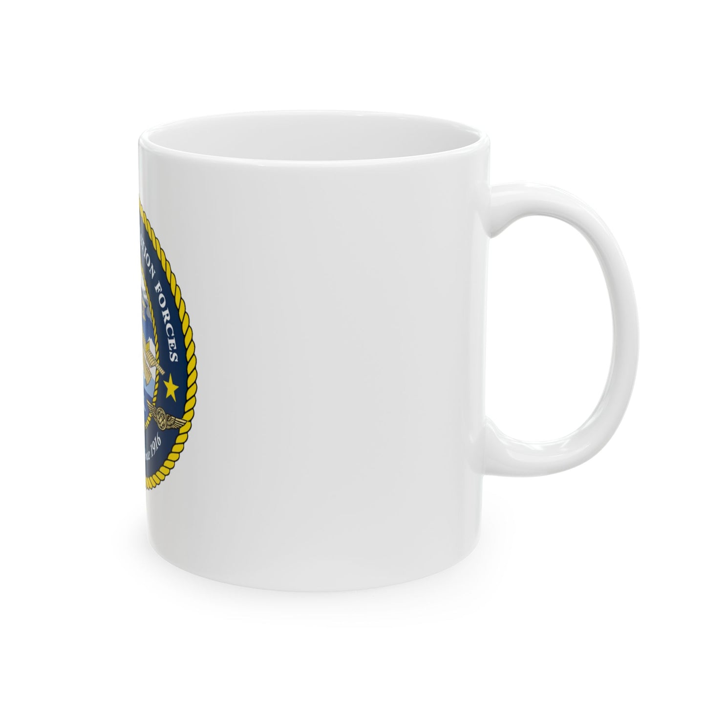 USCG OFFICE OF AVIATION FORCES CG 711 (U.S. Coast Guard) White Coffee Mug