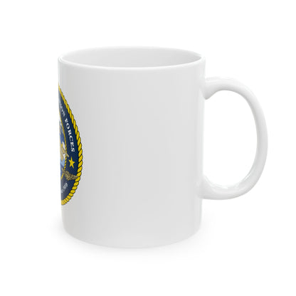 USCG OFFICE OF AVIATION FORCES CG 711 (U.S. Coast Guard) White Coffee Mug
