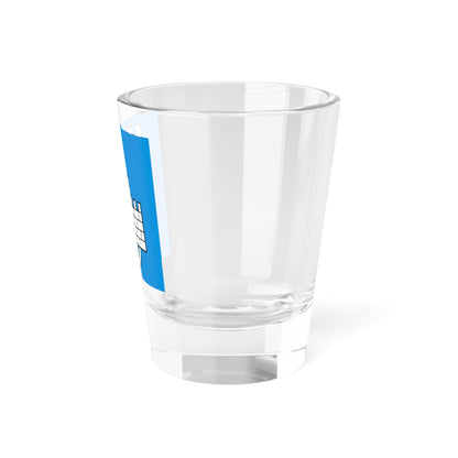 CHE District de la Sarine Flag (Switzerland) Shot Glass 1.5oz