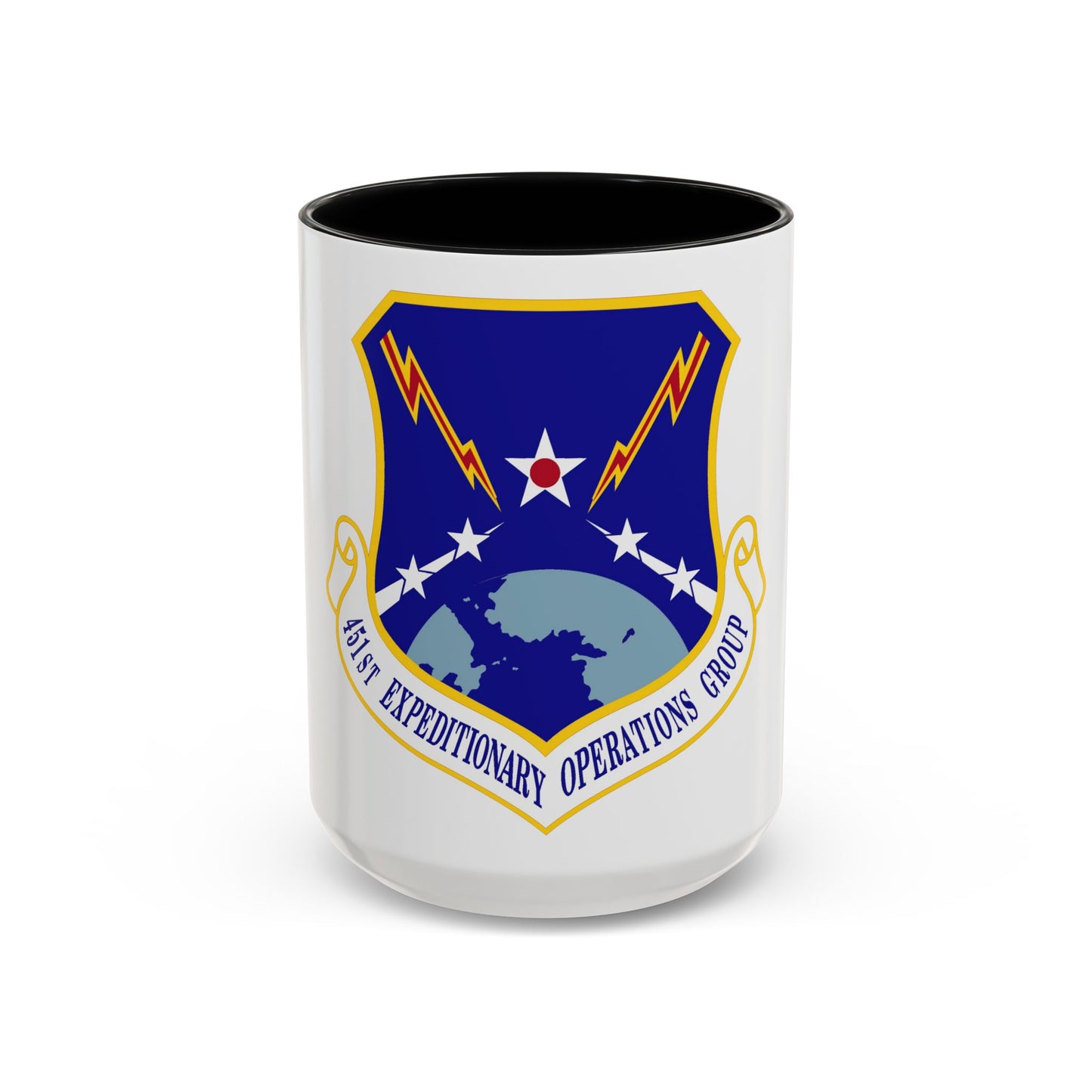 451st Expeditionary Operations Group (U.S. Air Force) Accent Coffee Mug
