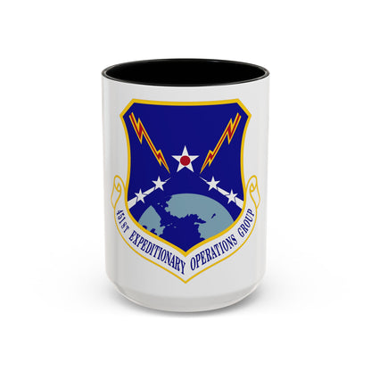 451st Expeditionary Operations Group (U.S. Air Force) Accent Coffee Mug