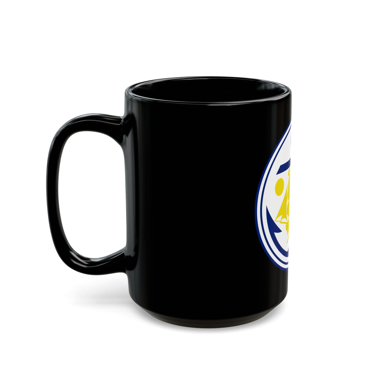 Seal of Anchorage Alaska - Black Coffee Mug